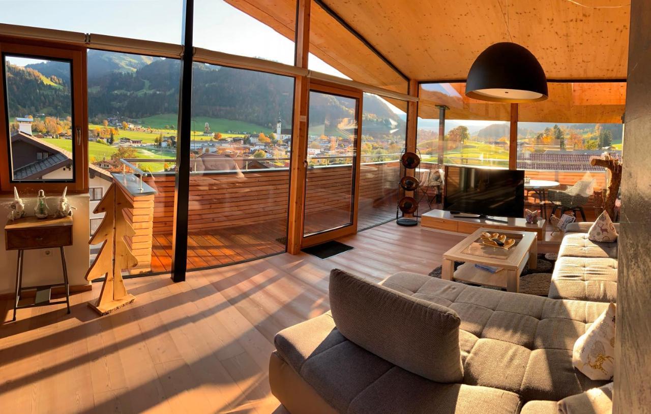 "Sunnseit" Appartement Söll Exterior foto