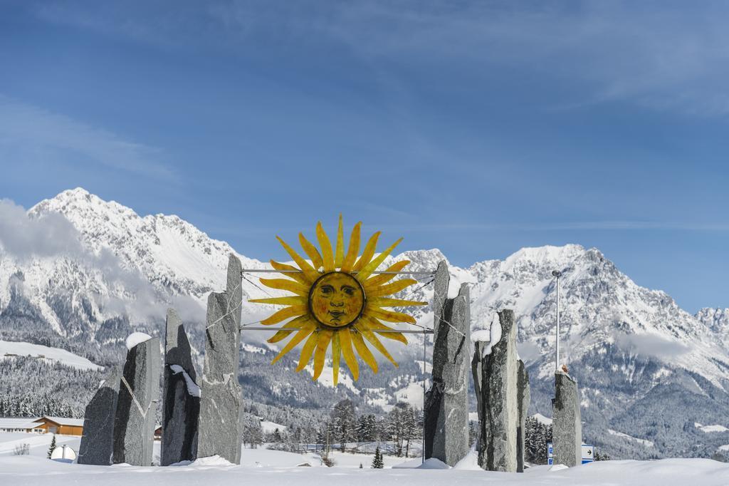 "Sunnseit" Appartement Söll Exterior foto